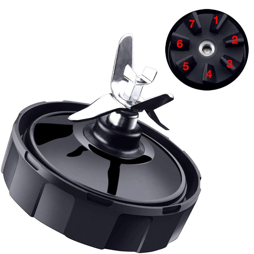 6/7 Fins Blender Extractor Blades Replacement Parts for Nutri Ninja Blender Fruit And Vegetable Tools Juicer Parts Kitchen Tools: 7fin