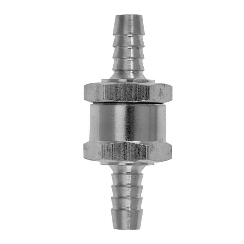 Kontraventil til aluminiumslegering brændstof envejs benzin diesel 6/8/10/12: 8mm