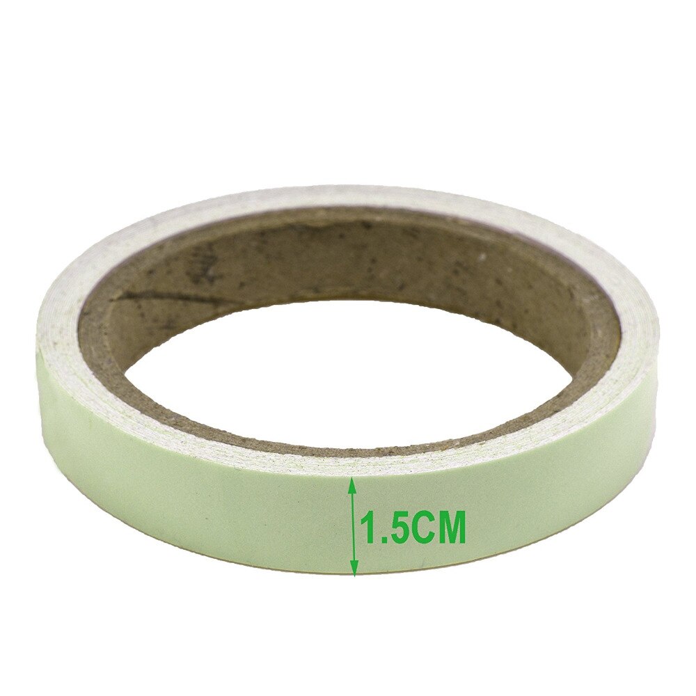 Green Color Glow In Dark Tape Photoluminescent Adhesive Tape-3/4inches x 5 yards