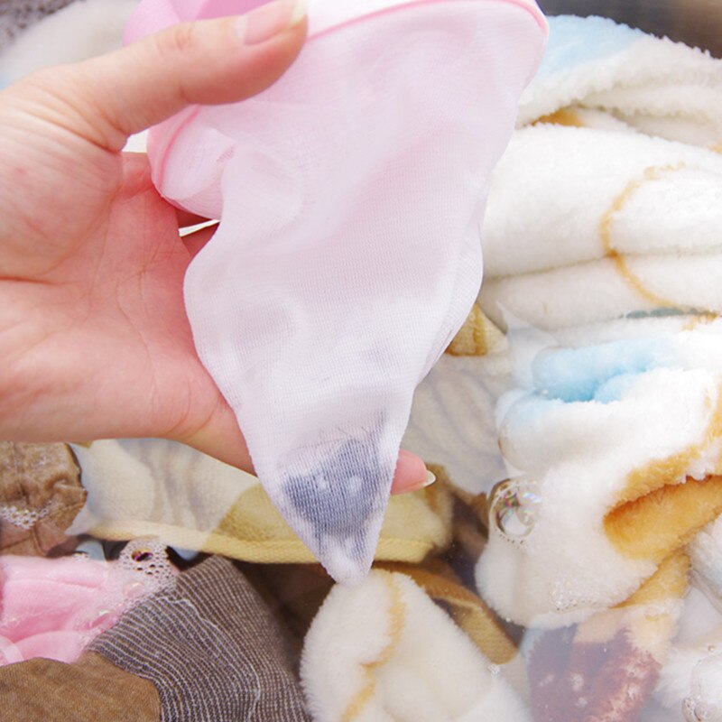 1Pc Plum-shaped Washing Machine Hair Removal Device Filtration Mesh Filter Bag Clothing Cleaning Necessary Laundry Ball