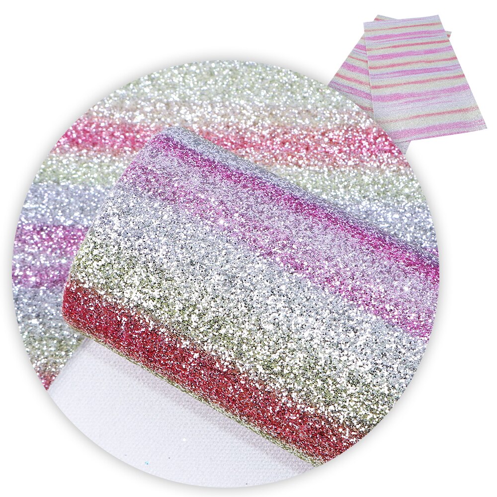 50*140Cm Faux Synthetisch Leer Stof Voor Bows Chunky Glitter Stof Voor Patchwork Lederen Lakens, 1Yc7735: 1074286033