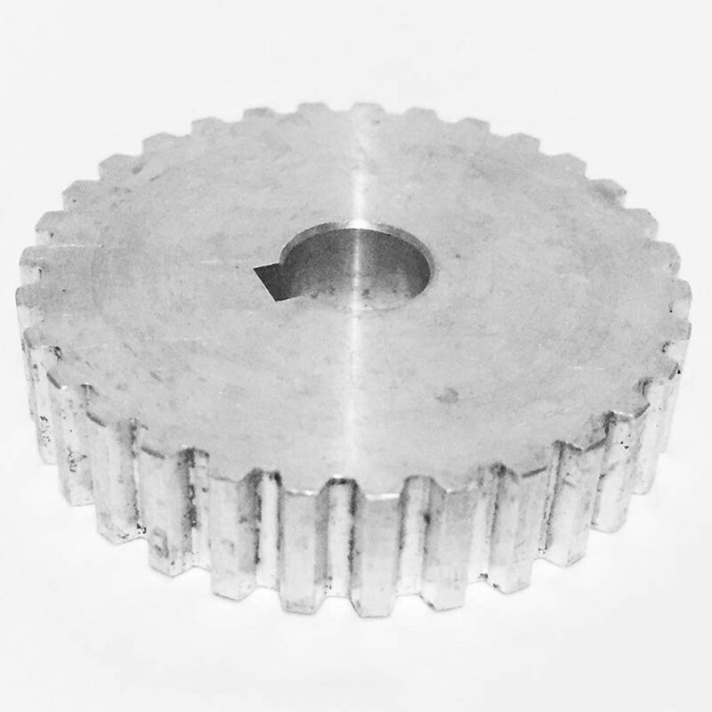 Engranaje de polea síncrona de Metal, engranaje de rueda motriz de correa de Motor S/N Cj0618, Mini engranajes de torno, engranajes de máquina de corte de Metal, 2 uds.