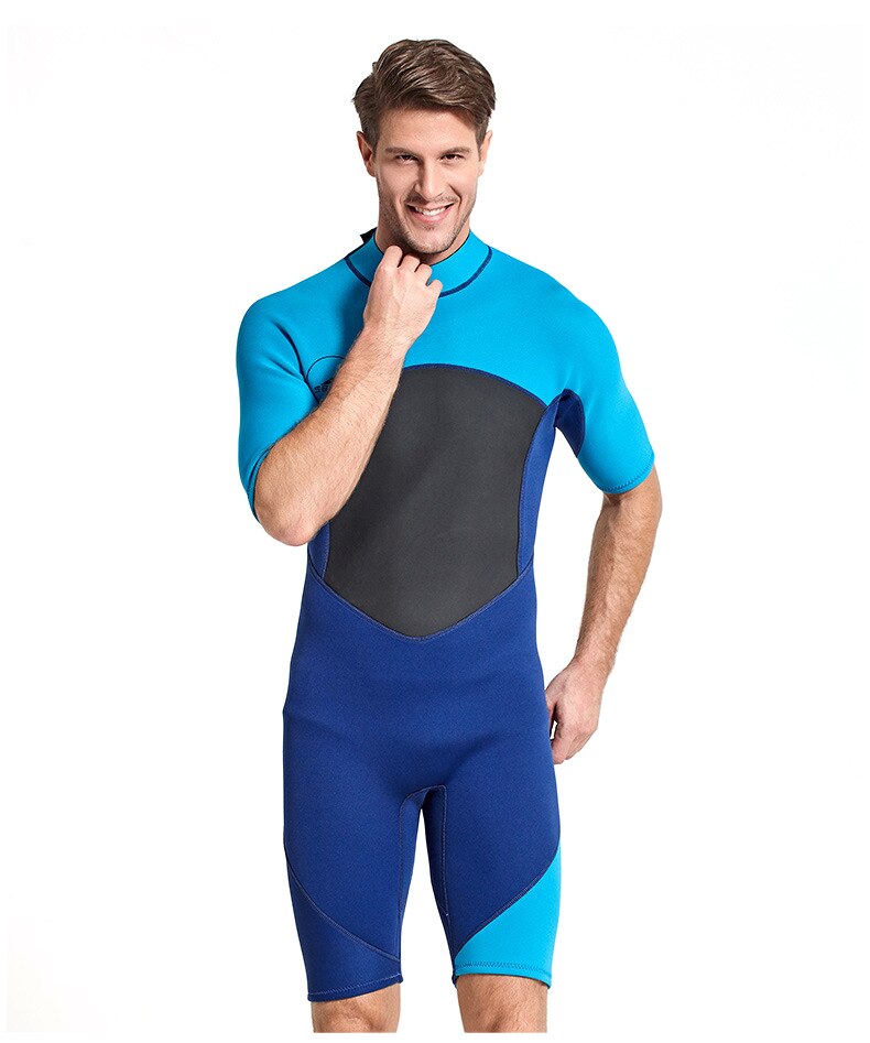 2MM kombinezon neoprenowy dla mężczyzn nurkowanie Surfing Snorkeling łowiectwo podwodne kombinezon