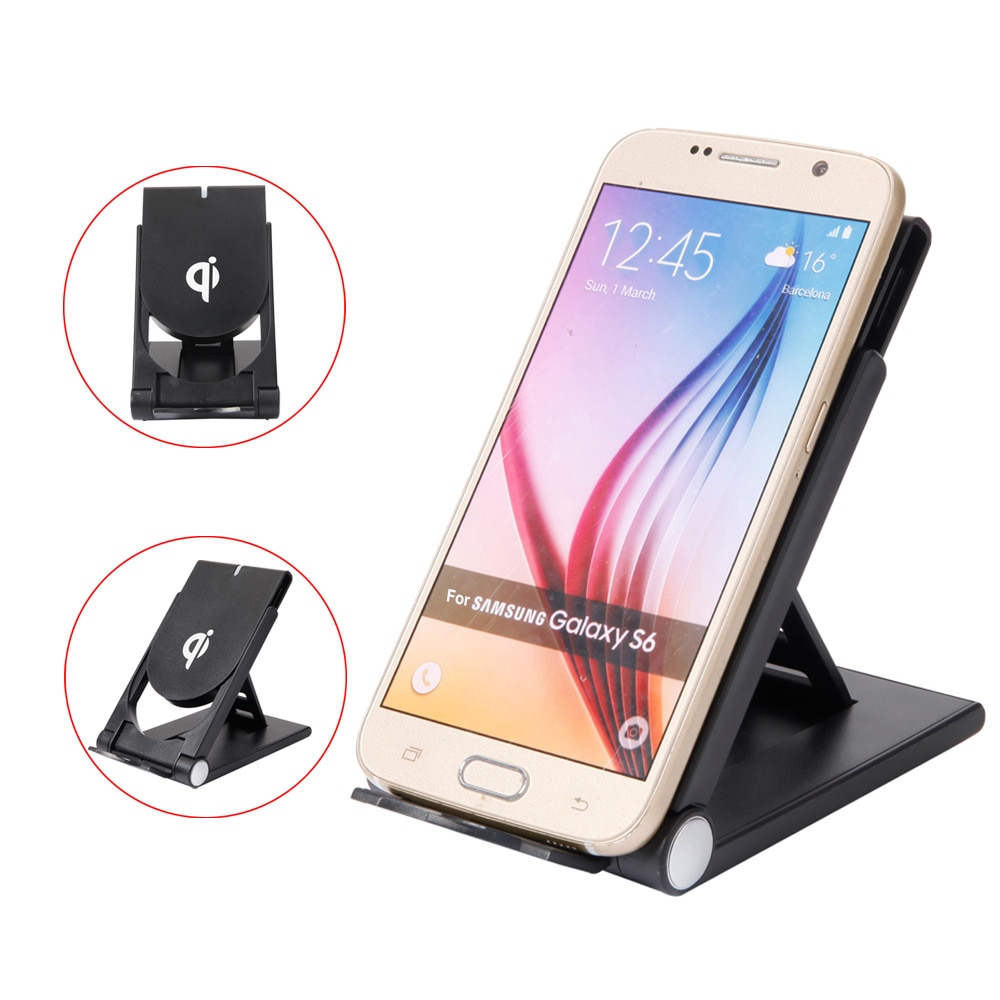 Qi Fast Wireless Charger For Samsung S9 S8 Plus chargeur induction For iPhone Xs Max 8 X Charge Stand For 2100mah Xiaomi Mix 2s