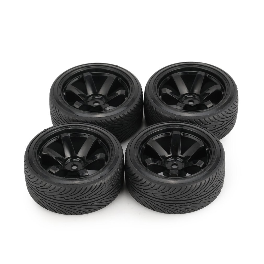 AUSTAR AX 4 stücke 64mm Hartplastik Felge Reifen Reifen Rad für 1/10 RC Drift Auto Modell HSP HPI komponente Ersatzteile Zubehör