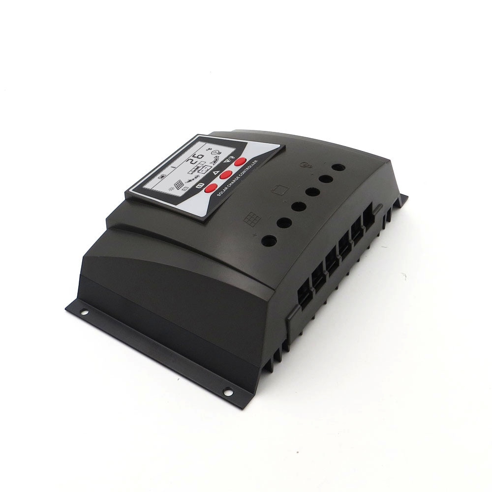 50A PWM Solar Charger controller Charger Regulators 50AMPS 12V 24V Auto Backlight LiFePO4 lithium Battery 3.2V 3.7V