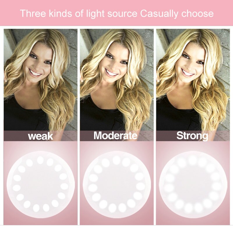 Led Fill Light USB Rechargeable Camera Enhancing Photography Selfie Light For iPhone Selfie Flash LED selfie Light For Samsung
