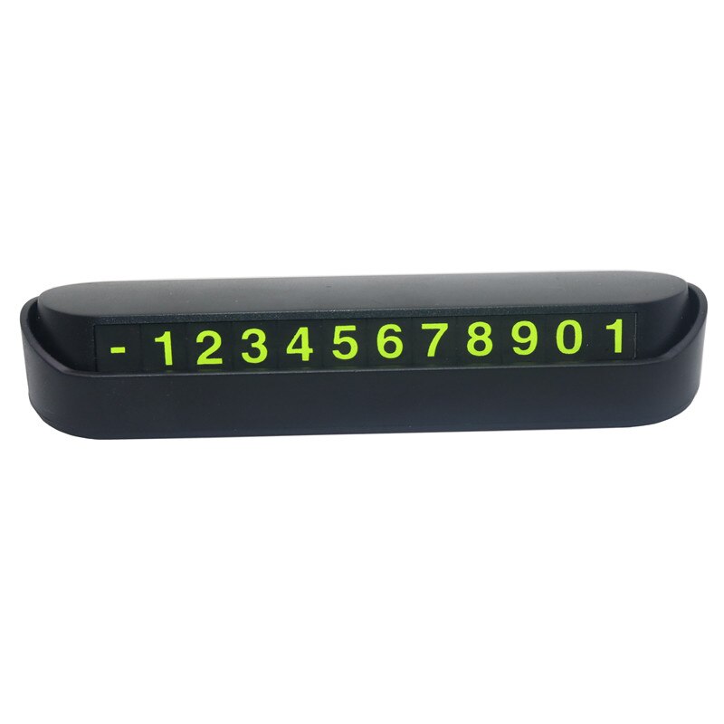 1 Pcs car number luminous digital sticker mobile phone phone large digital sticker car supplies car interior: Default Title
