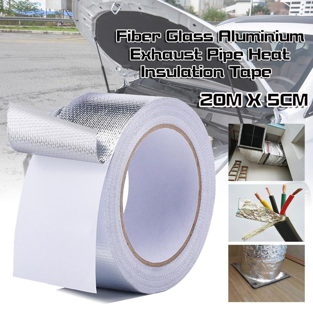 Uitlaat isolatie materiaal Glasvezelkoord 30 mm Per 1.00 meter - Uw Outdoorwinkel