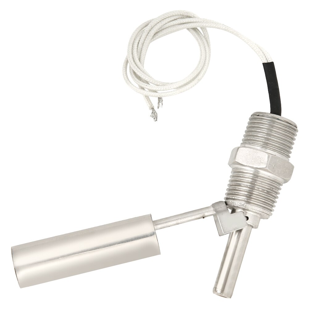 Liquid Water Level Float Sensor Switch Side-Mounted 304 Stainless Steel 1/2NPT Male Thread DC0-110V Liquid Level Sensor Tool
