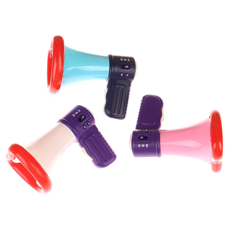 Sjov stemme skifter horn legetøj farverige plast fest højttaler spil gags