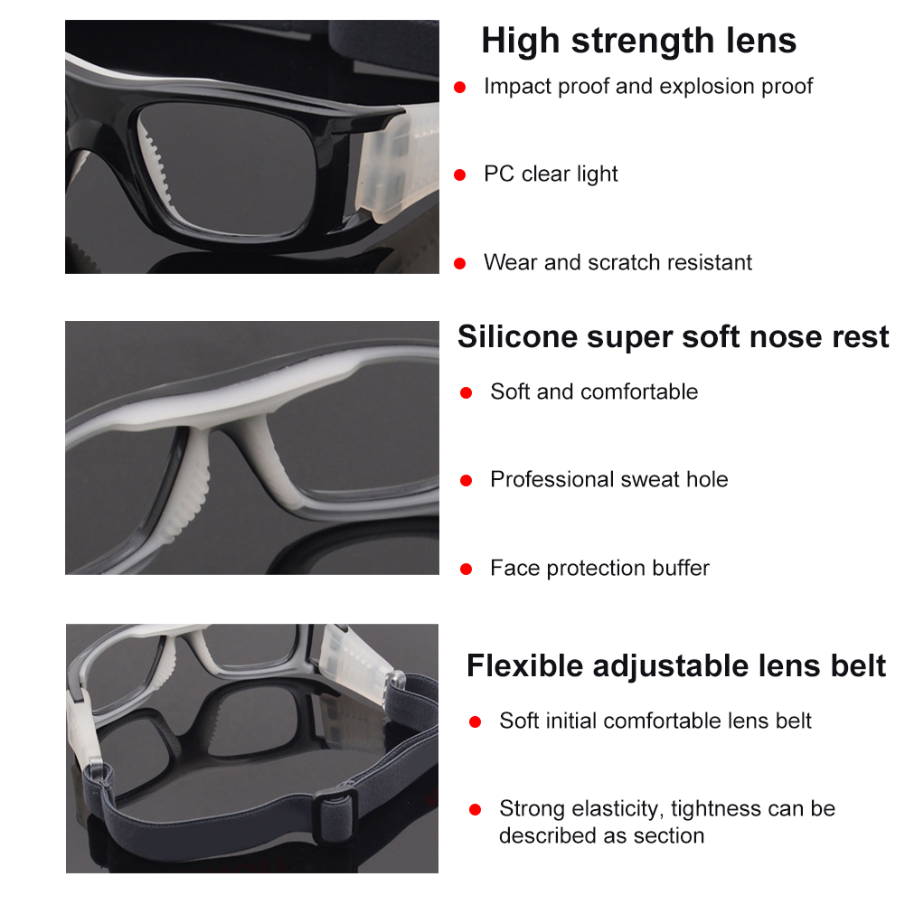 Sports Football Basketball Badminton Goggles Eye Protection Glasses Eyewear Sports Goggles Eye Protection Glasses Eyewear Glass