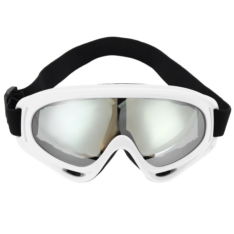 Winter outdoor ski glasses snowmobile anti-fog windproof dust-proof glasses riding glasses with breathing holes snow sunglasses: 2 style