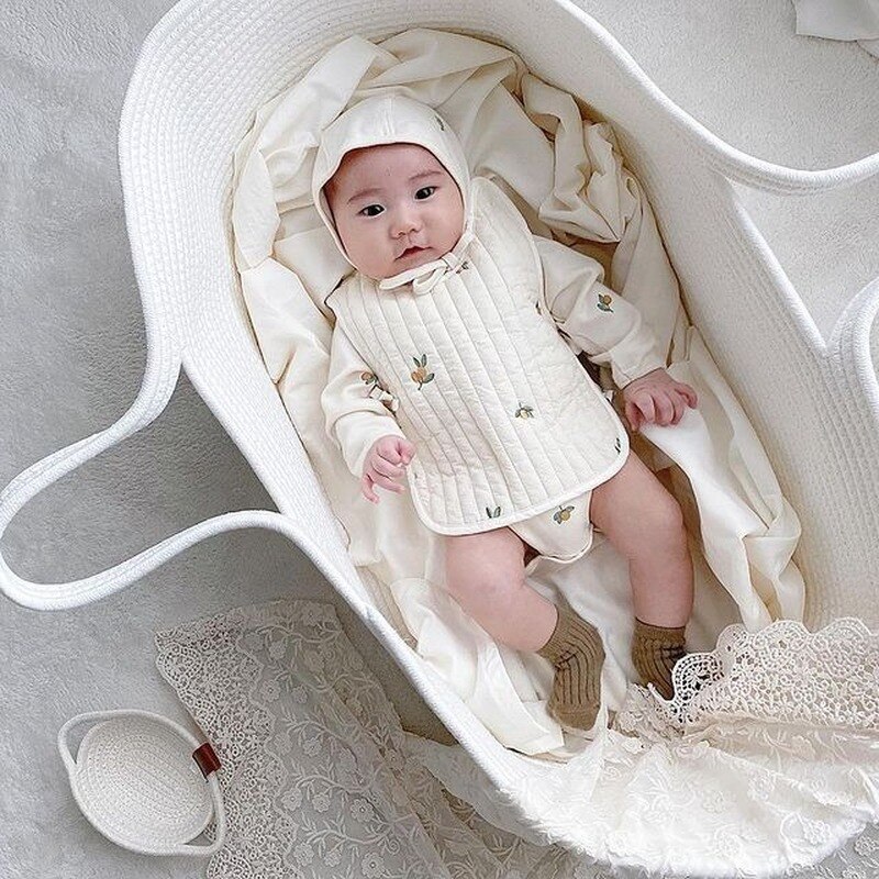 Cesta de dormir tejida para bebé, nido portátil para recién nacido, cama para dormir al aire libre, cuna infantil
