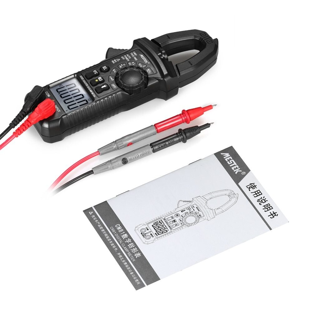 Digital Clamp Meter True RMS LCD Multimeter clamp meter AC/DC Voltage AC Current Continuity Tester