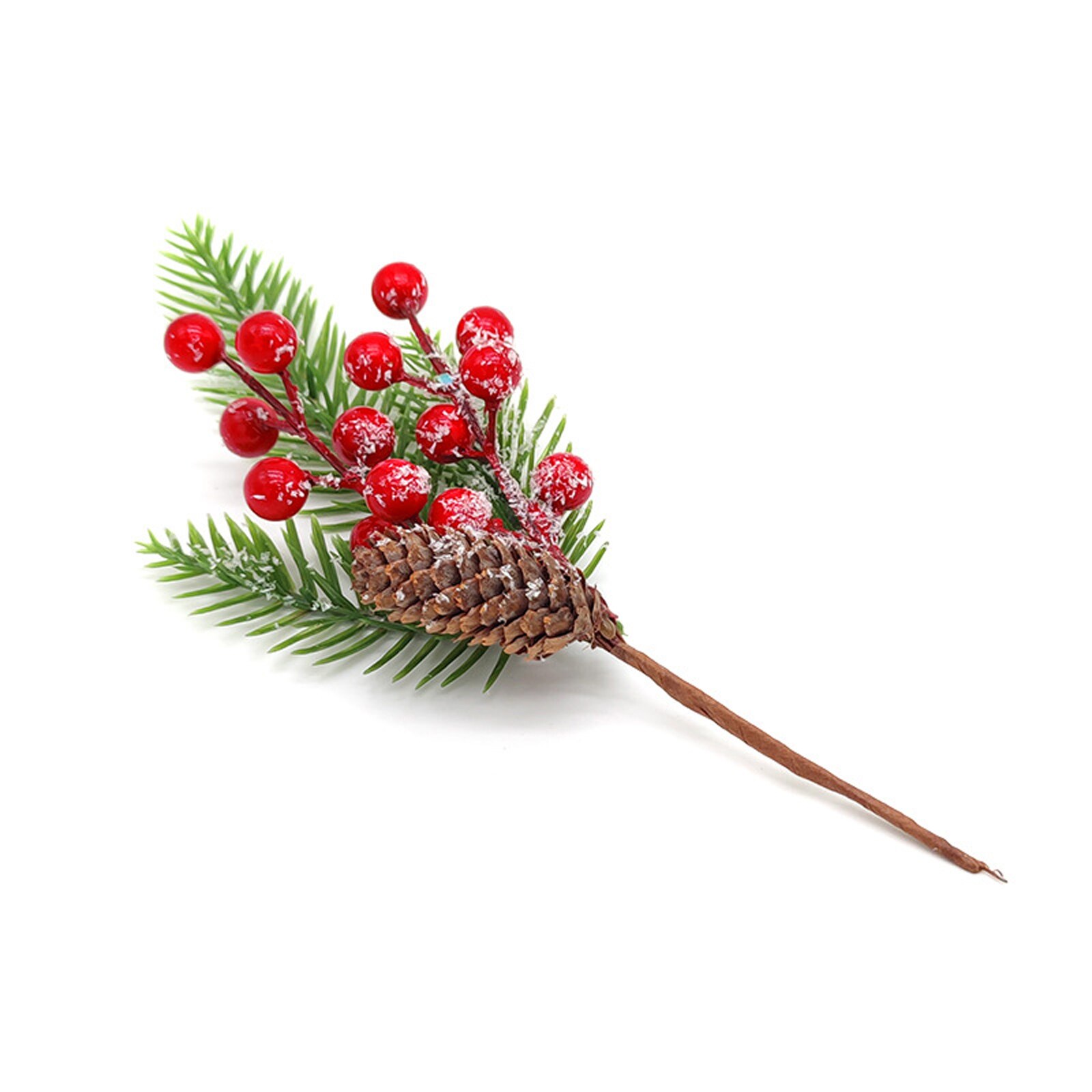Ornamento de Navidad, fruta Artificial, cono de pino, decoración de Festival de Artware para el hogar y la Oficina