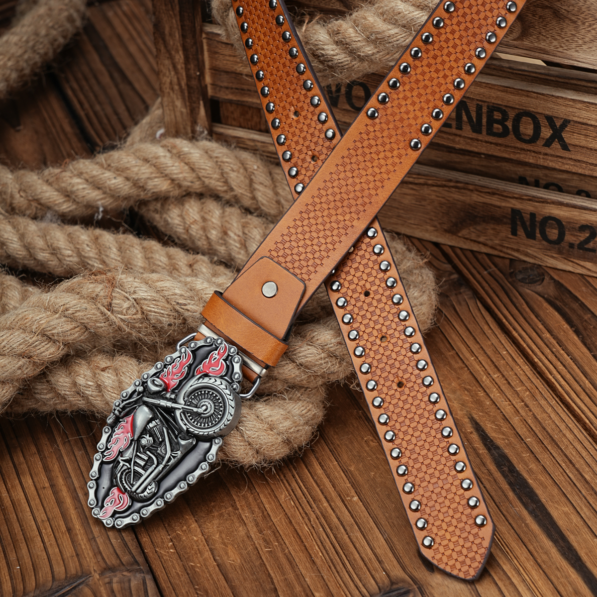 Masculino e feminino-Western-Cowboy-PU Couro-Cintos - Cinto de cavalo vintage com fivela gravada floral para jeans: Preto