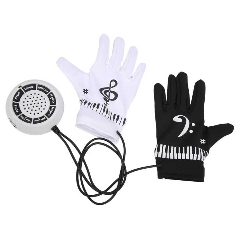 Elektronische Klavier Handschuhe für freundlicher Erwachsene mit Lautsprecher tragbar Party Leistung Musik Spielzeug Tastatur Klavier Musical Instrument