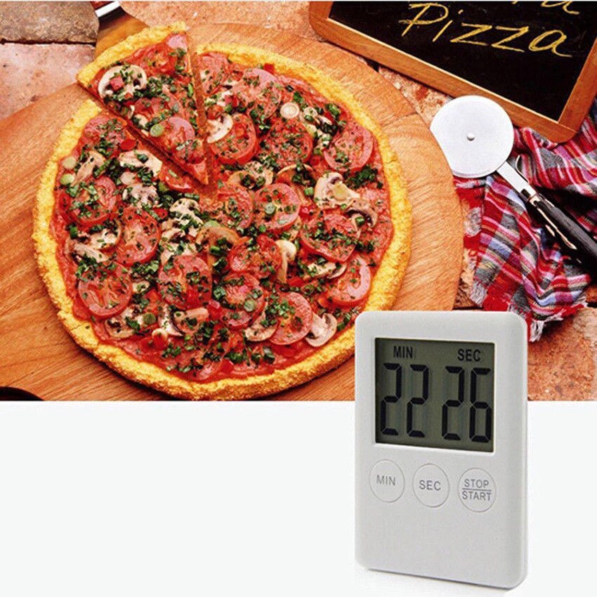Magnetic Kitchen Timer Large Digital LCD Cooking Timer Count-Down Clock Alarm Egg Timers cocina gadget conjuntos