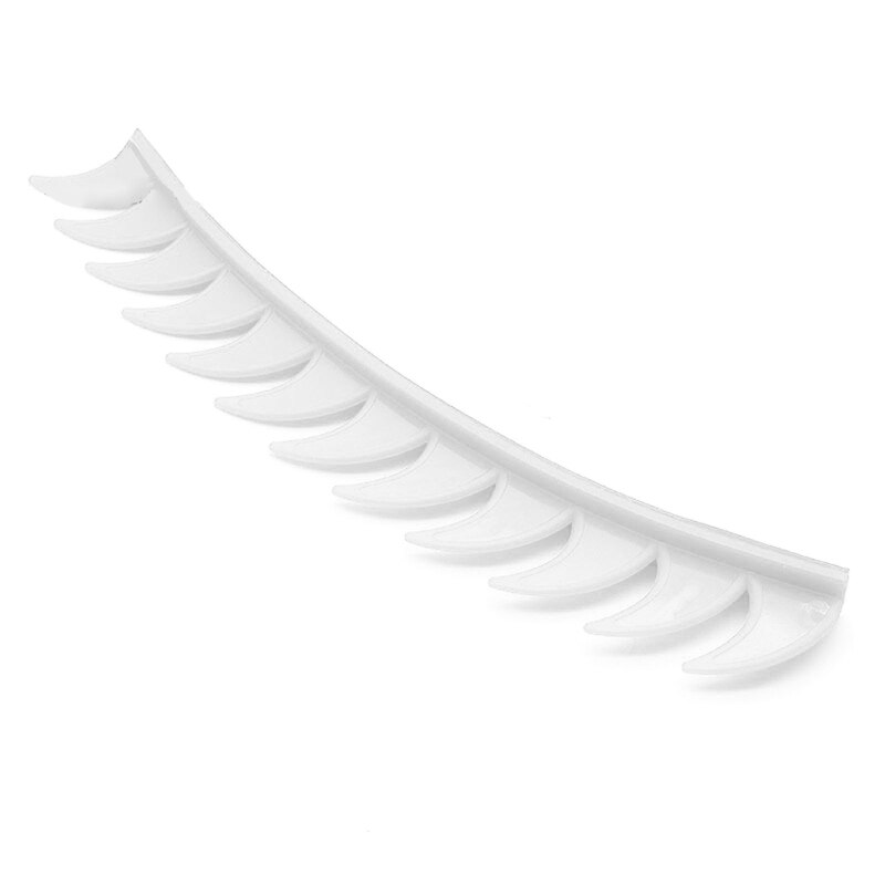 Motorhelm Mohawk Universele Synthetische Pruiken Decoratie Voor Motorhelm Ski Sport Helm Accessoires: White