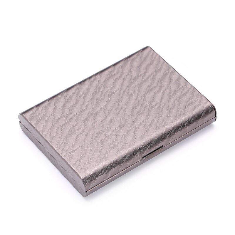 ZOVYVOL RFID Blocking Card Holder Wallet Men Women Slim Single Box Smart Aluminium Metal Wallet Black Thin Mini Wallet