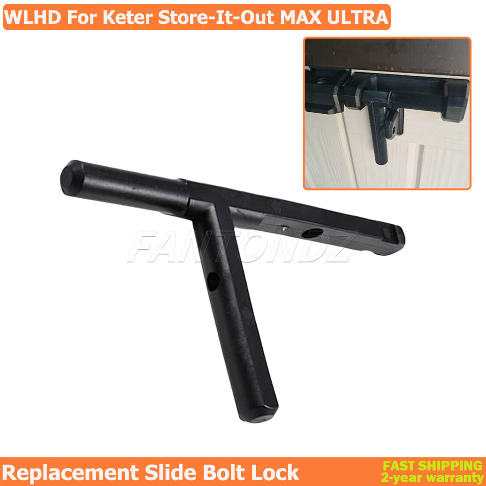 Para Keter Lock WLHD pieza de repuesto manija de pestillo de bloqueo Store-It-Out MAX ULTRA