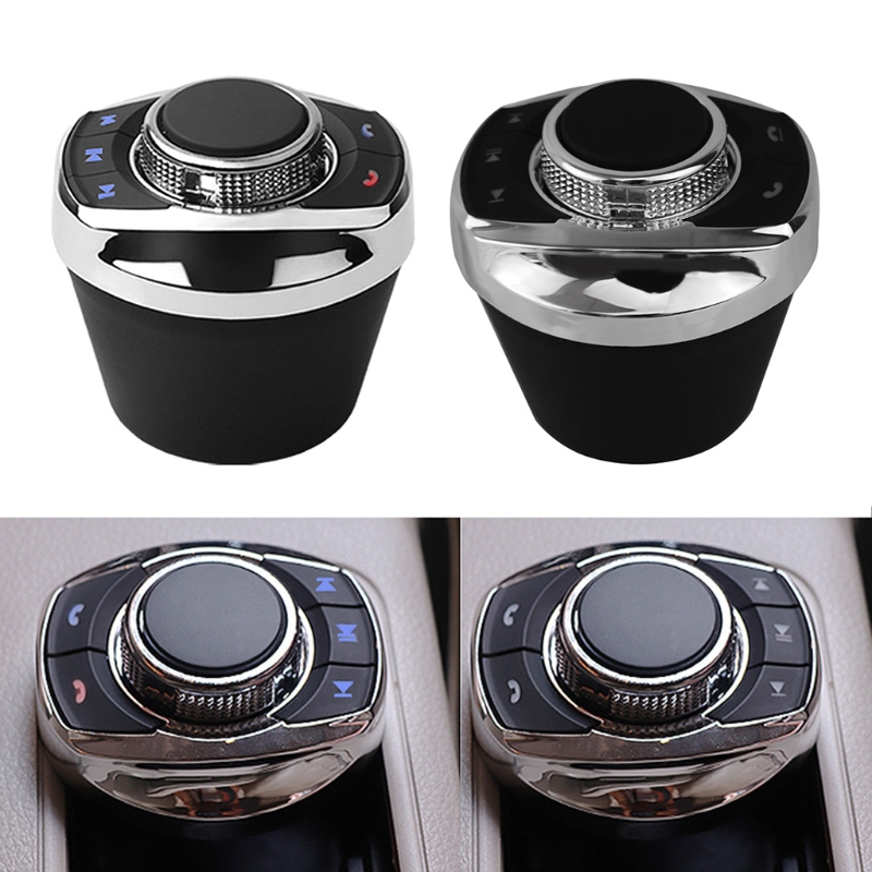 Universele Auto Draadloze Stuurbediening Knop Met Led Licht 8-Key Functies Voor Auto-Android Navi Speler auto