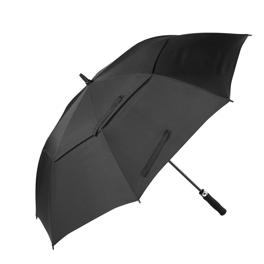 Extra Large Umbrella Injection Technics Fiberglass Golf Umbrella Shaft Double-canopy Windproof Waterproof Automatic Open