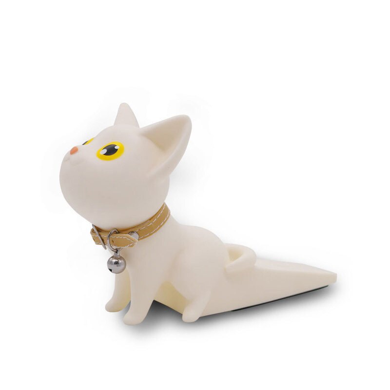 Cute Door Stops Cartoon Animal Door Stopper Silicone Shockproof Door Stops Home Improvement Children Finger Protect: 03