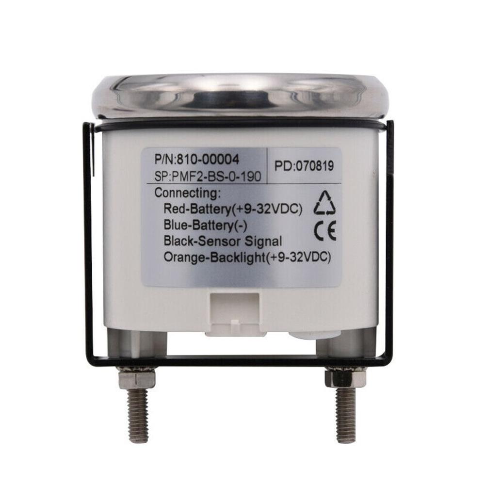 52Mm Auto Auto Brandstofmeter Olie Meter Sender Sensor Universele Brandstoftank Niveau Indicator Gauge