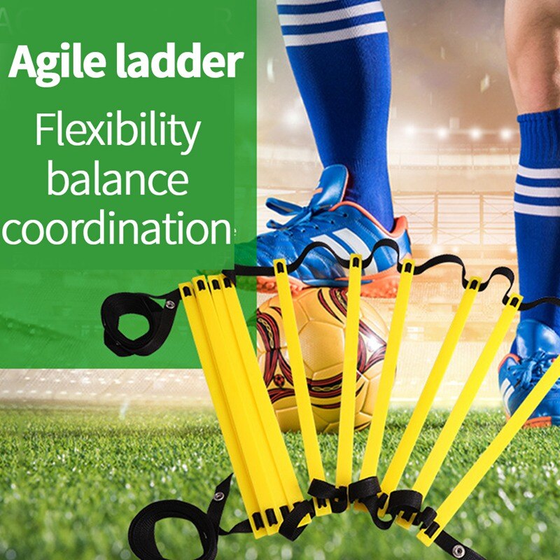 Adjustable Outdoor Soccer Football Training Ladder Durable Agility Ladder for Speed Training Fitness Football Agile Pace