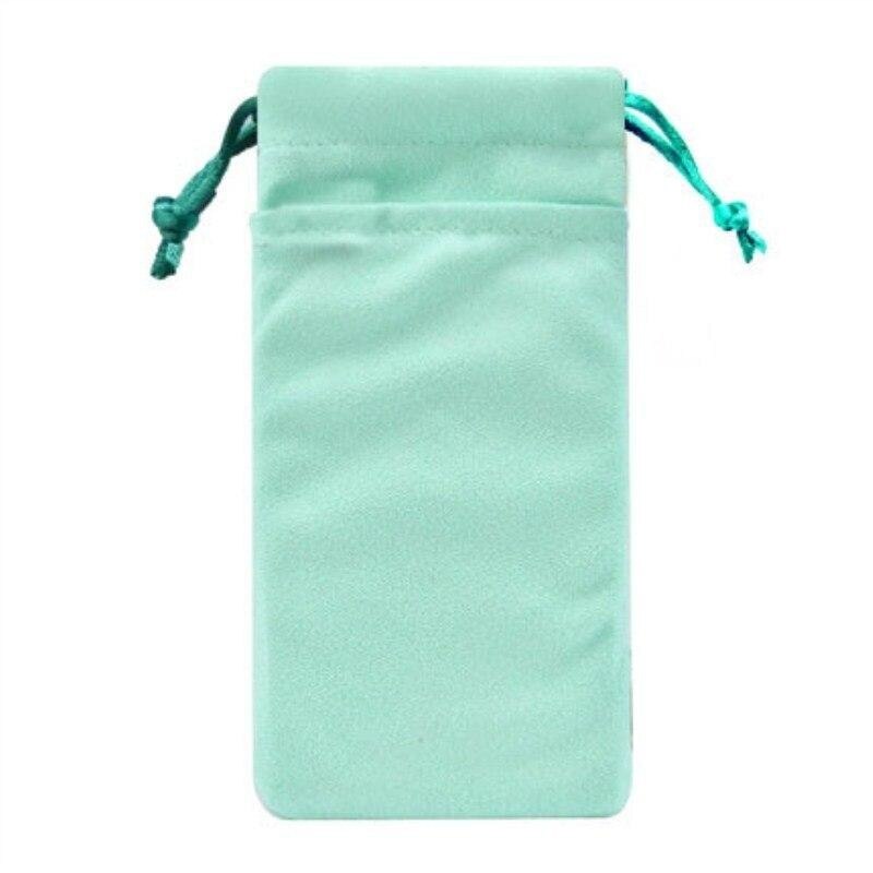 1Pc 18X10Cm Draagbare Power Bank Zakje Dubbele Laag Beschermende Tas Case Oortelefoon Lading Datakabel Opslag tasje