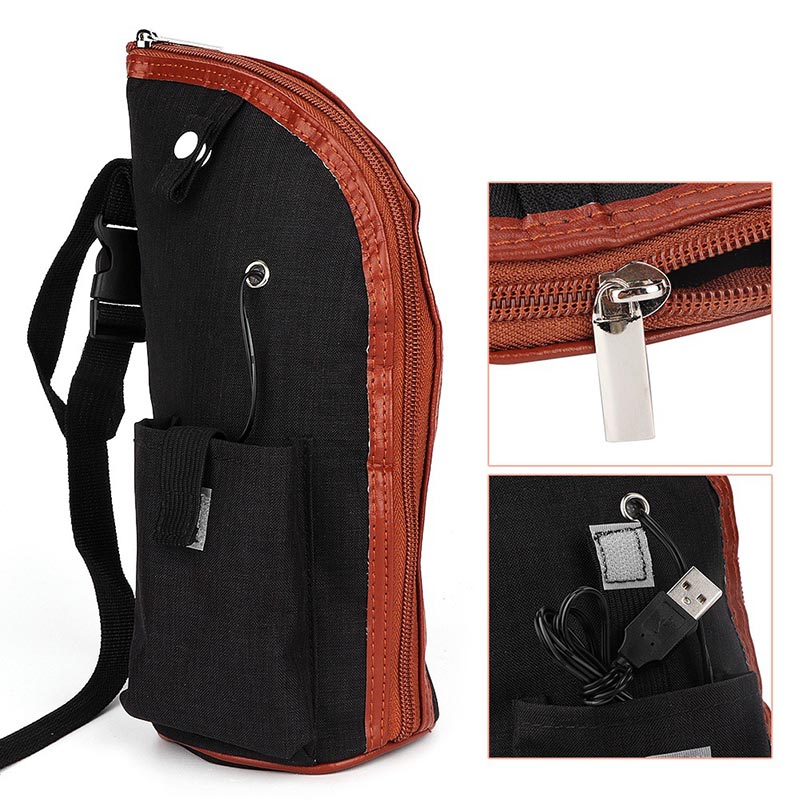Melk Warmer Usb Melk Heater Zuigfles Houden Melk Warme Draagbare Reizen Melk Warmer Isolatie Thermostaat Tas