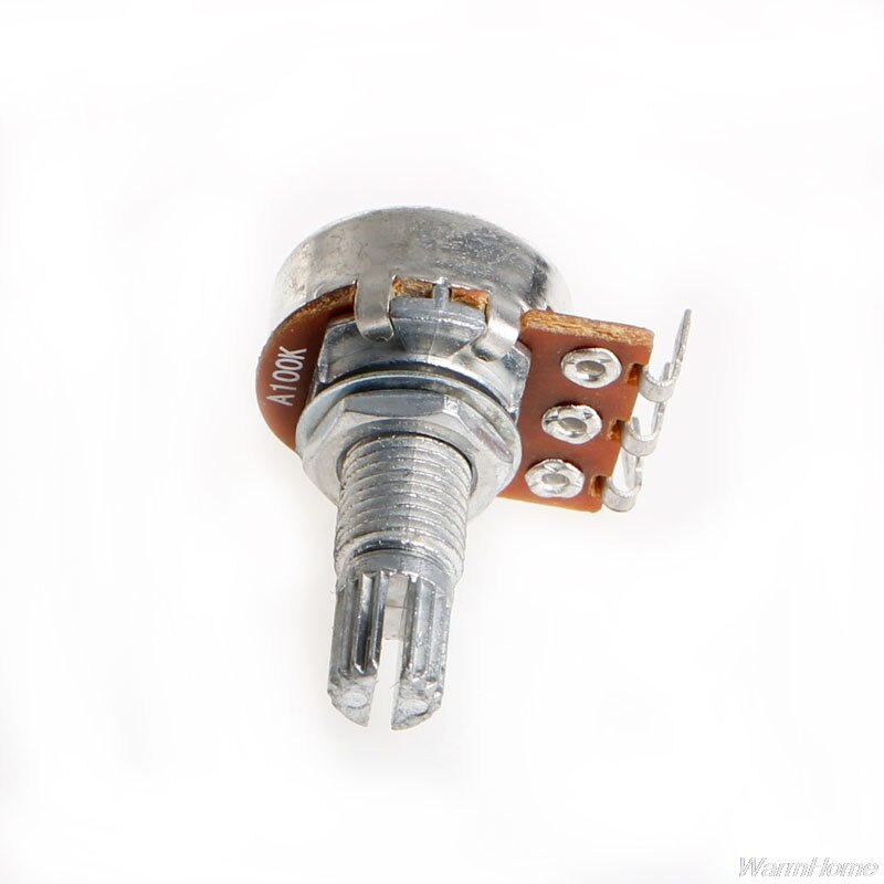 A100K Potentiometer Splined Pot Elektrische Gitaar Bas Effect Amp Tone Volume 15Mm As Onderdelen F20 21