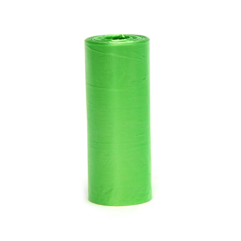 Dispensador de bolsas de basura para mascotas para perros, bolsas de arena ecológicas para caminar, bolsa de almacenamiento que protege la higiene ambiental: XXXS / SCARLET