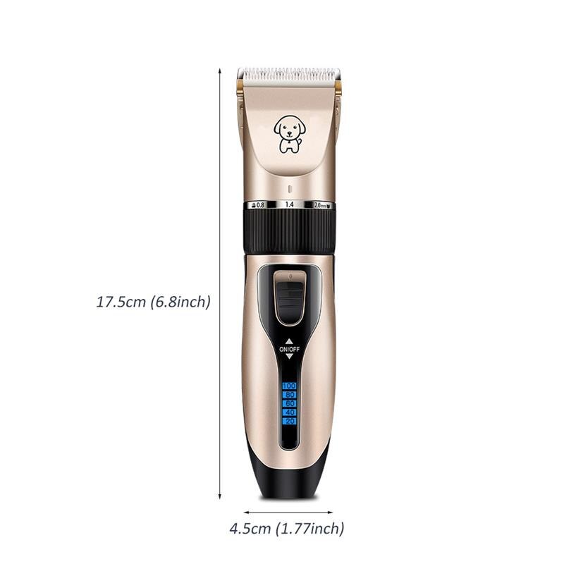 Pet Dog Hair Clippers Grooming Electric Scissor Rechargeable Cordless Shaver Low Noise Haircut Tool Pets Haircut Machine