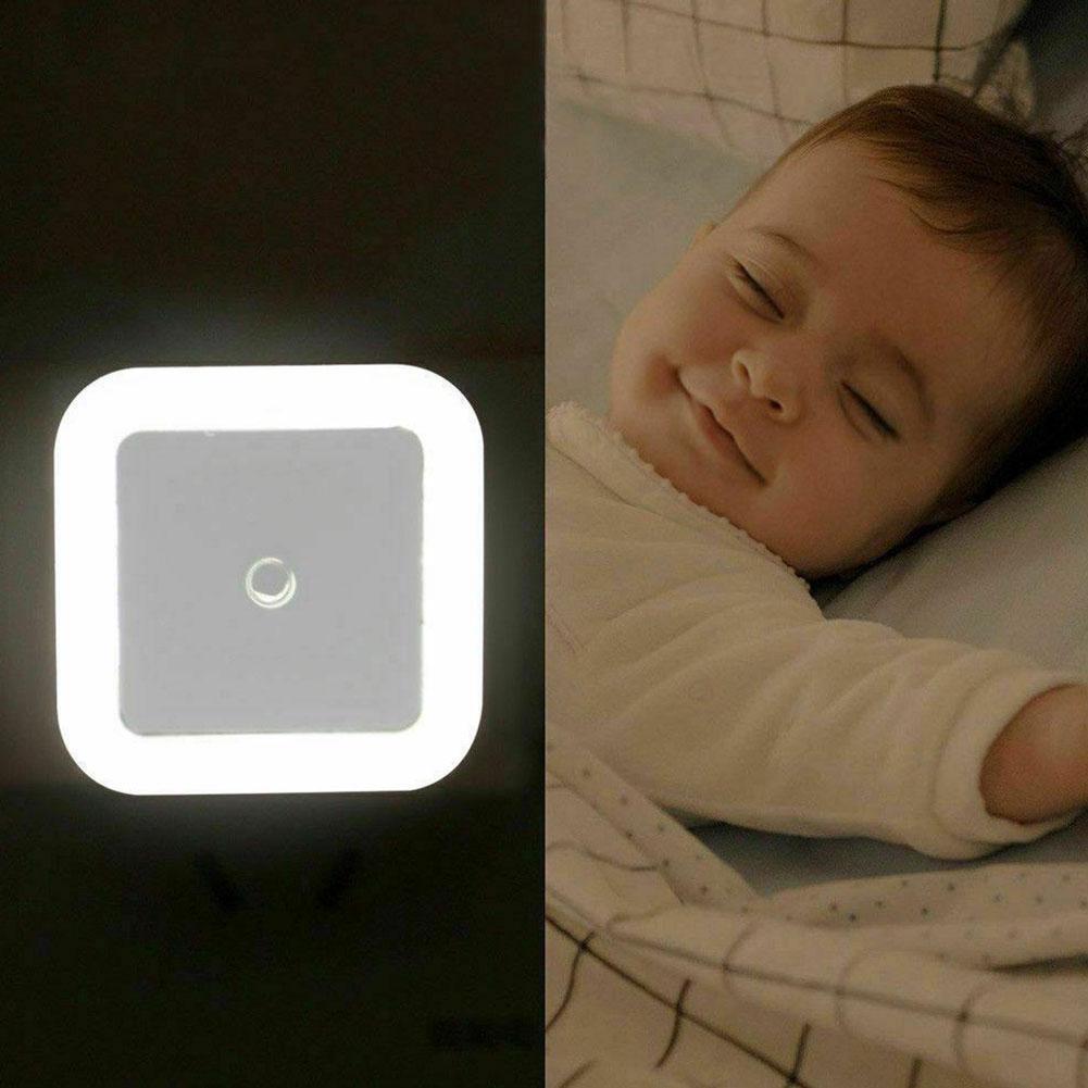 Led Nachtlampje Sensor Verlichting Mini Eu Us Plug In Lamp Saving Kids Verlichting Energie Slaapkamer Lage Verlichting Kamer Voor kinderen Li B3E0