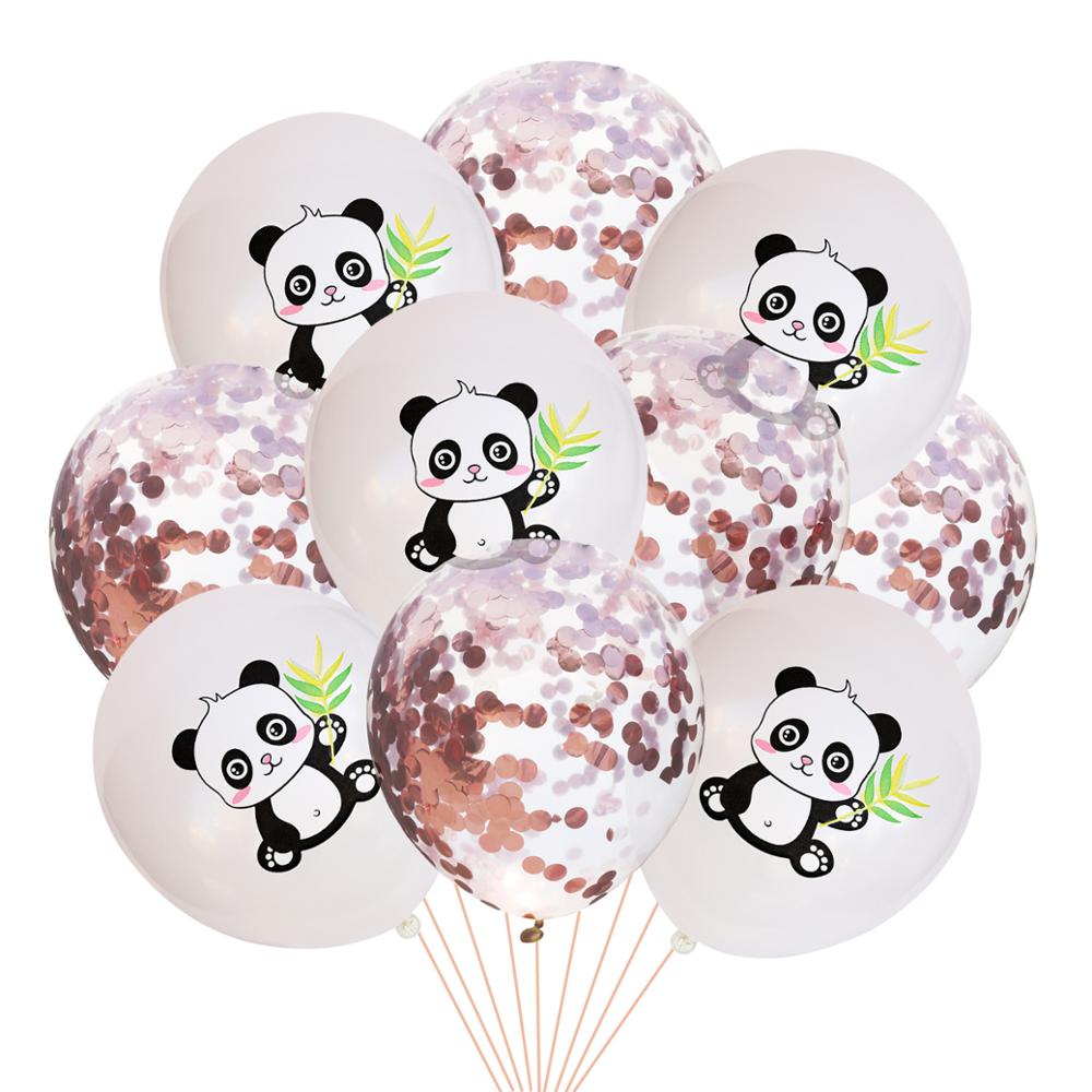 12 inch Latex Leuke Panda Print Ballon Dier Ballon kinderen Birthday Party Day Decoratie