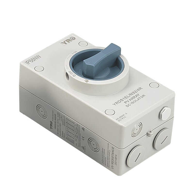 Photovoltaic Electrical Isolator Solar Switch PV Photovoltaic DC Switch 1000V 32A Outdoor Waterproof IP66 With TUV CE SAA RCM: style 1