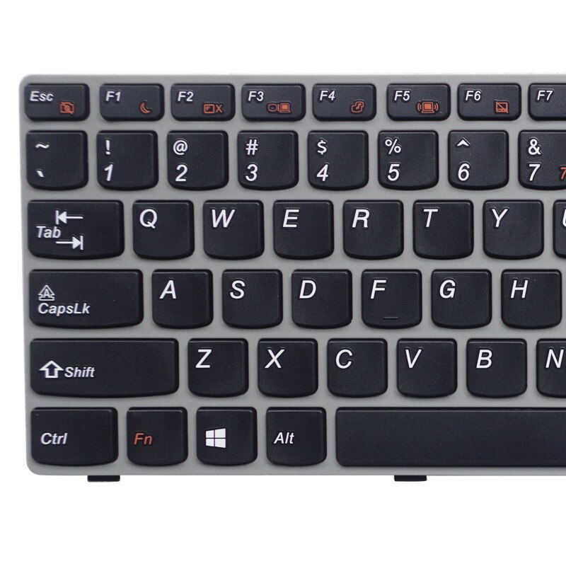 GZEELE US laptop Keyboard For LENOVO Z460 Z460A Z465 English replace keyboards: White