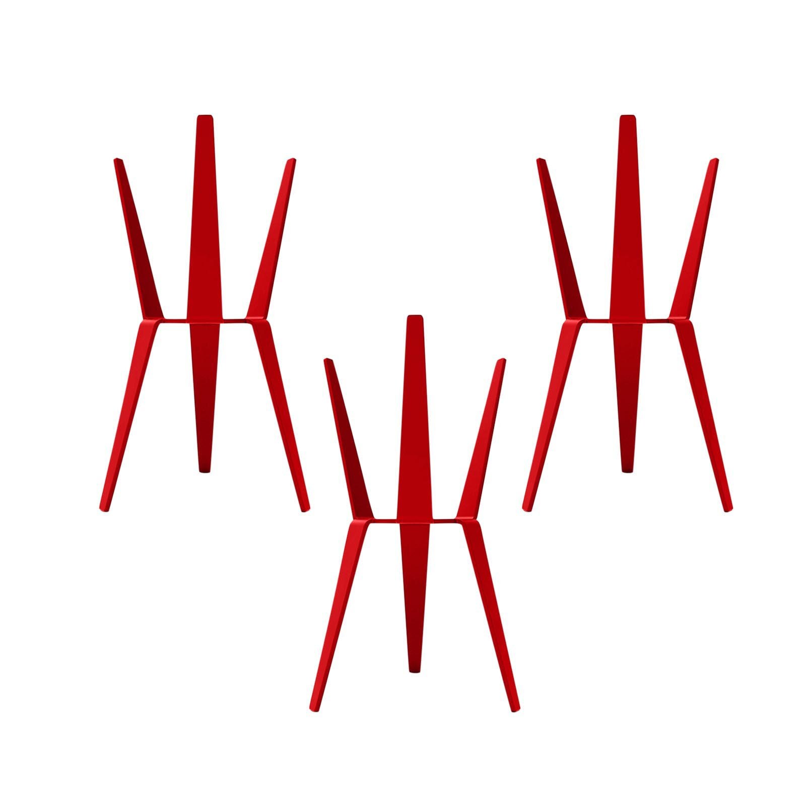 Plastic Tripod Simple And Fashionable Kitchen Decoration Support Stand Egg Rack Decoration Kitchen Decoration 1/3/5pc×bracket: B