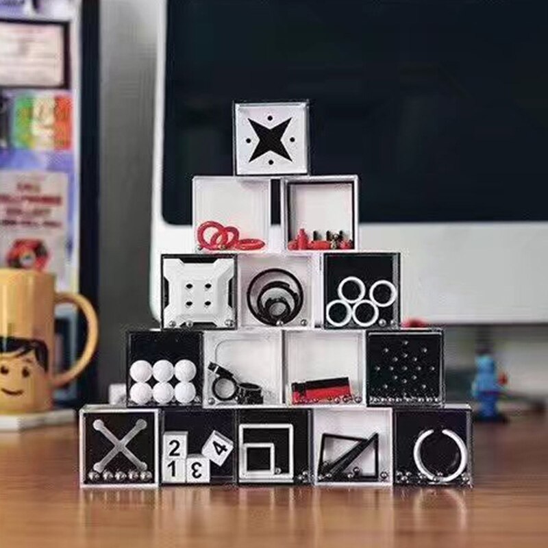 Decompression Balance Anti Stress Relieving Anxiety Relax Exercise Hands-On Balance Force Puzzle Game Toys