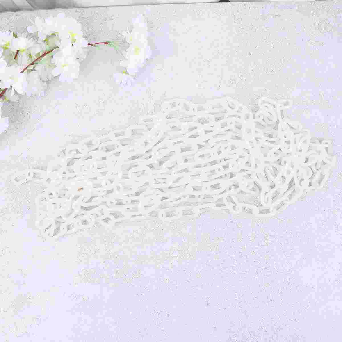 Barriera di sicurezza in plastica a catena maglie gialle blocco appeso catene Uv cintura resistente cinghia del sito accessori per magazzino parcheggio