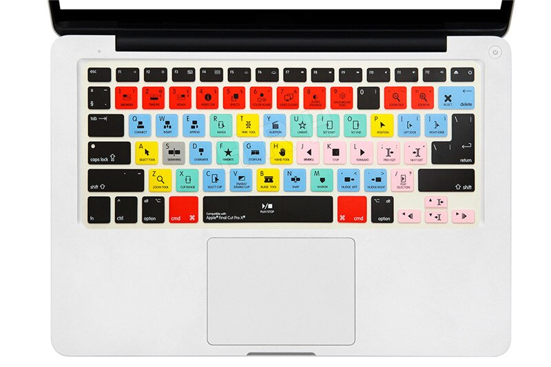 Ableton-funda de teclado para Macbook Pro, accesorio para teclado de acceso rápido, para Macbook Pro Air Retina 13 15 17 antes de: Final Cut Pro X