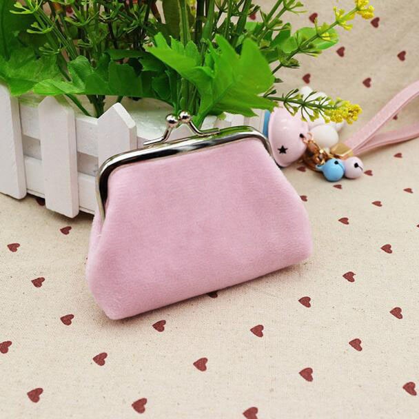 Womens Corduroy Small Wallet Holder Coin Purse Clutch Handbag Bag Mini Pouch Corduroy Hasp Sold: 5