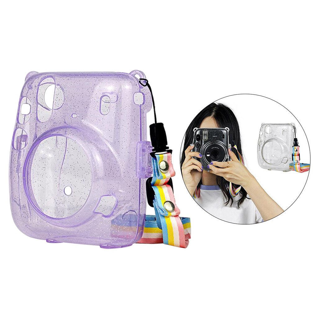 Draagbare Instant Camera Case Bag Hard Case Protector Cover Strap Voor Fujifilm Fuji Instax Mini 11 9 Camera