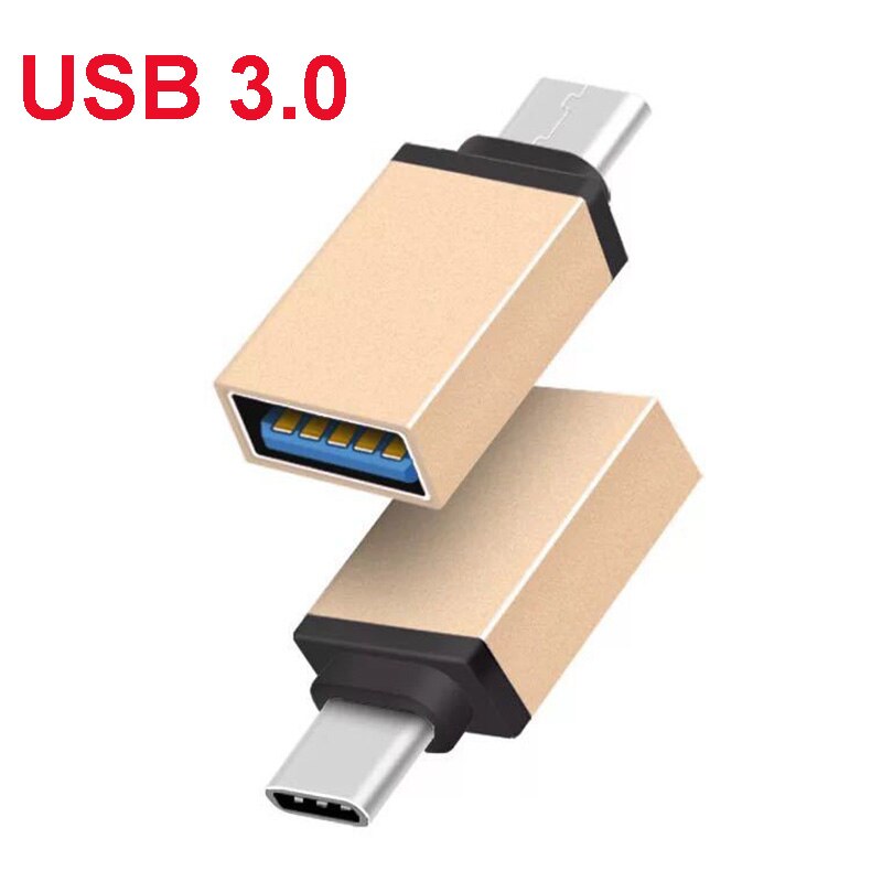 USB Typ C OTG Adapter USB 3,0 Typ C Mikro usb Zu USB 3,0 OTG Konverter Für Tablette Festplatte Stock Blitz Disk USB Maus