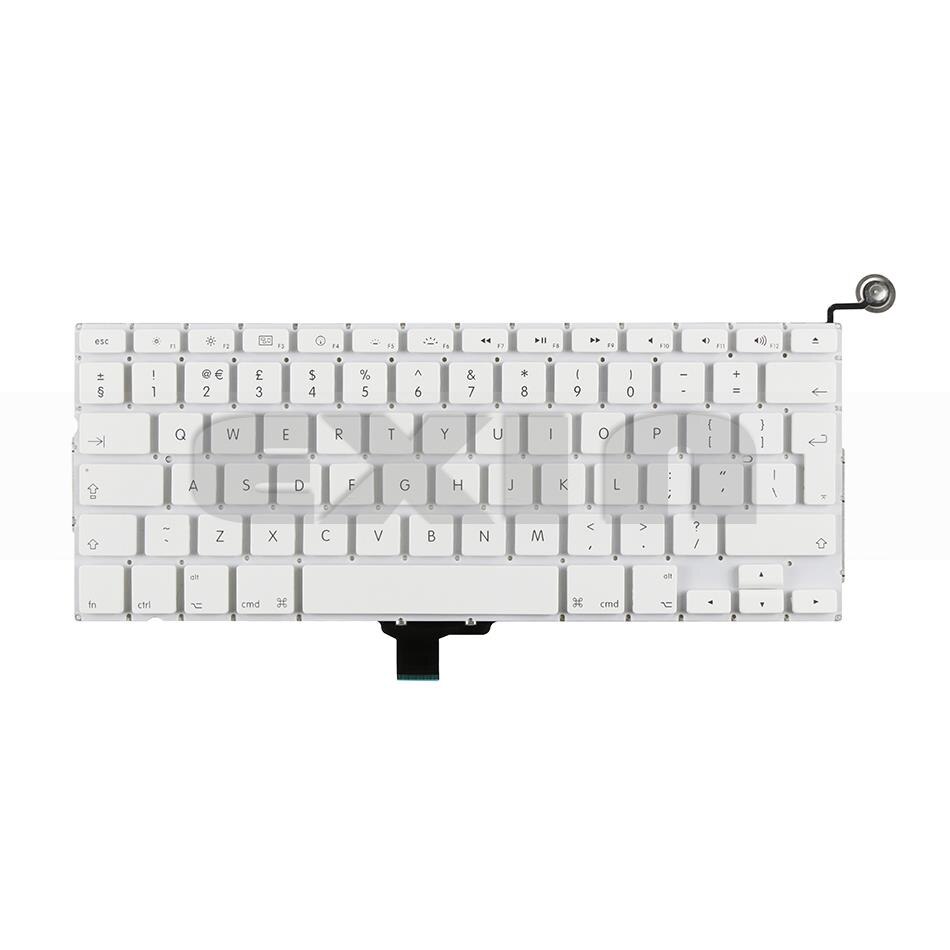 NEUE Laptop Weiß A1342 UK Tastatur für Macbook Profi 13 "Unibody A1342 Tastatur UK Nur ohne Topcase