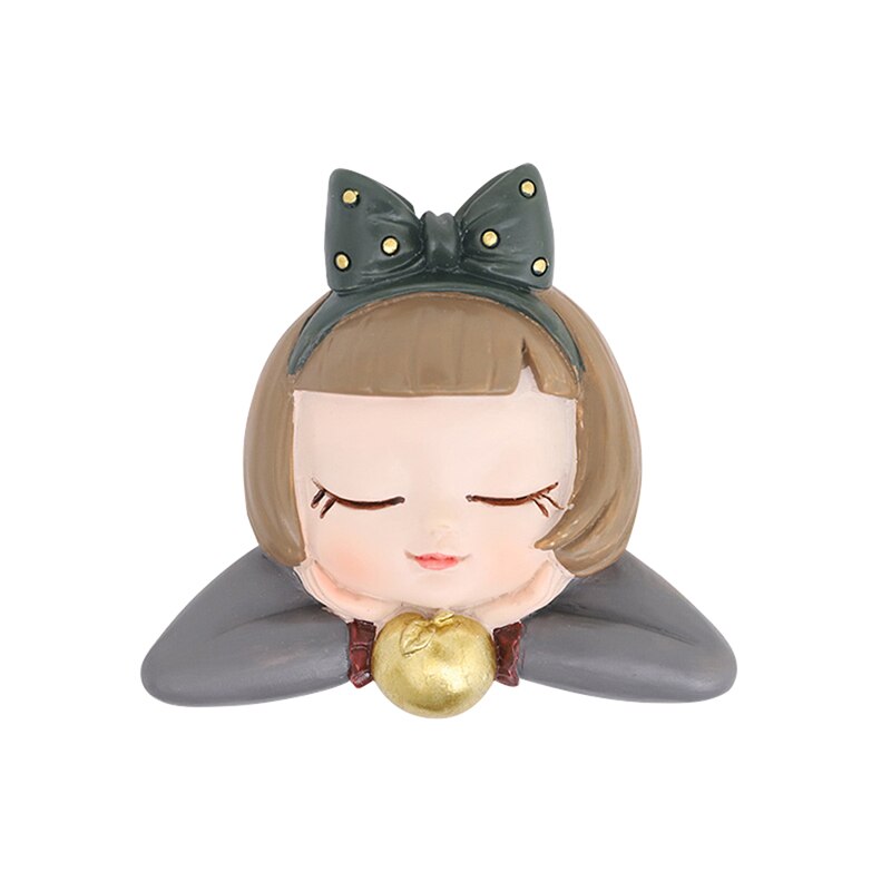 Home Switch Stickers 3D Stereo Girl Boy Style Socket Light Switch Resin Sticker Cute Decoration Posters: B4