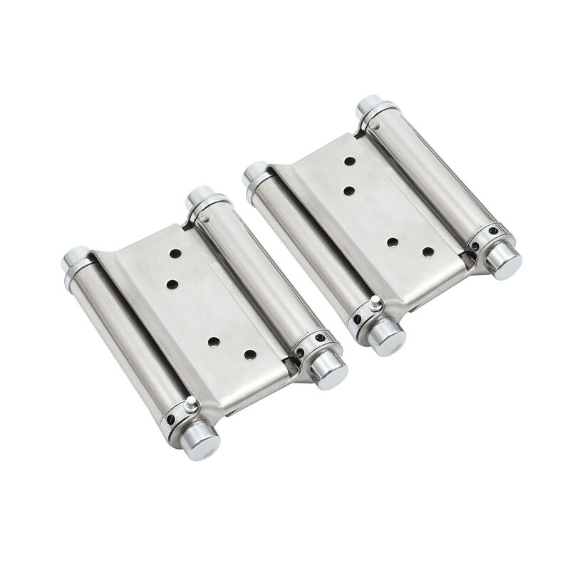 Open Hinge Two-Way Free Spring Mary Stainless Steel Cowboy Door Double Door Inner And Outer Universal Hinge Door Closer